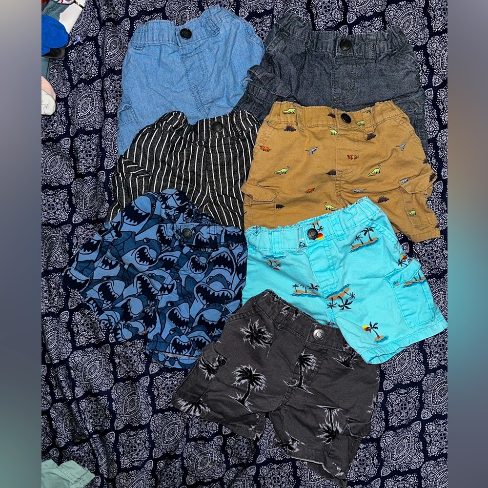Baby Boys Cargo Shorts